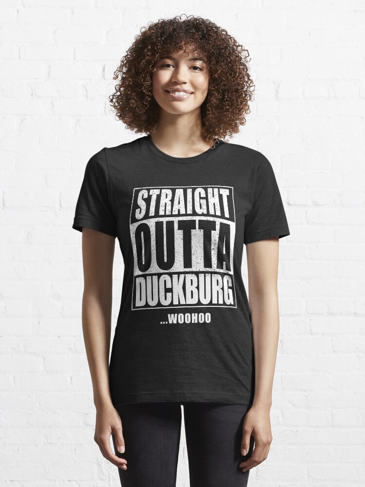 Alternate view of Straight Outta Duckburg Essential T-Shirt