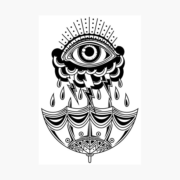 Fotodrucke Auge Tattoo Redbubble