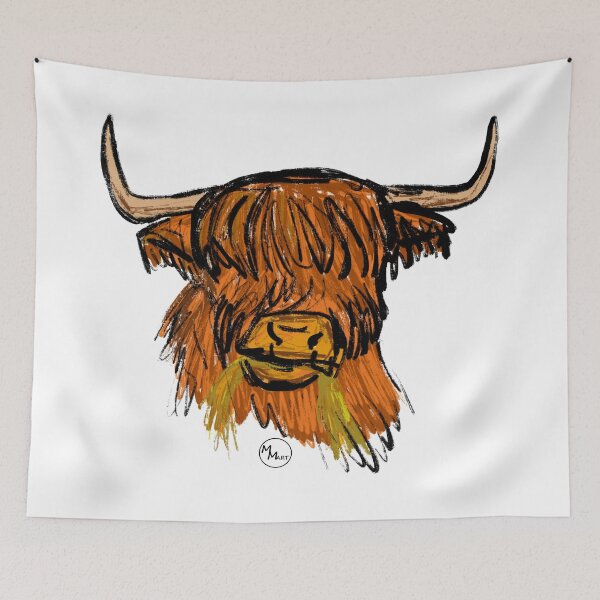 Aperçu de l'œuvre Hungry Highland créée et vendue par Marianne M..