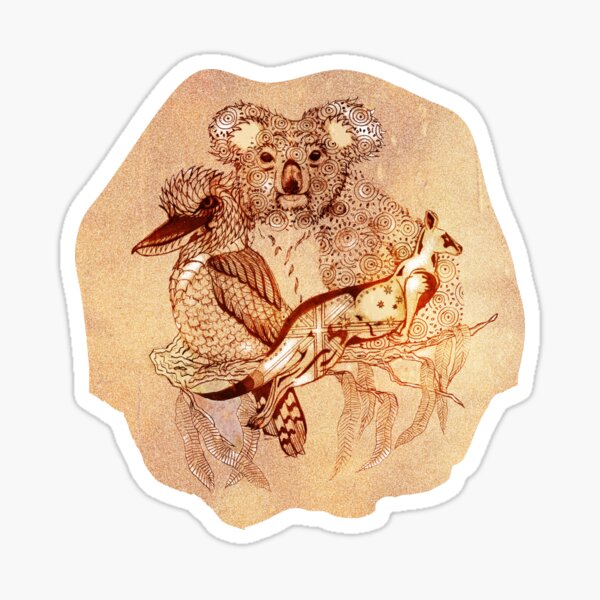 Australian Wildlife Sticker