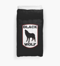 Black Wolf PF Logo Duvet Cover