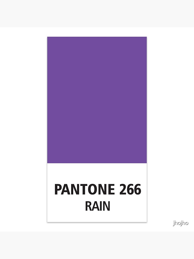 "Pantone Purple Rain" Art Print for Sale by jhojho Redbubble