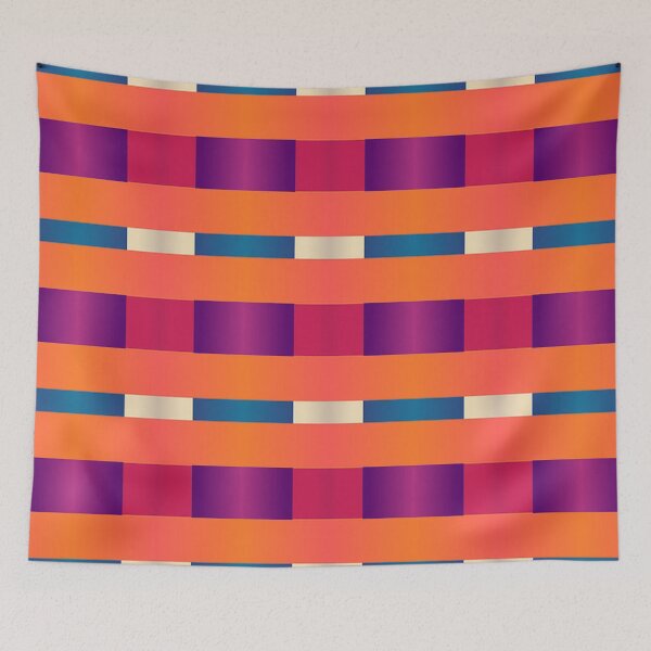 Item preview, Colorful Blocks Pattern designed and sold by Poetic Patterns Studio.