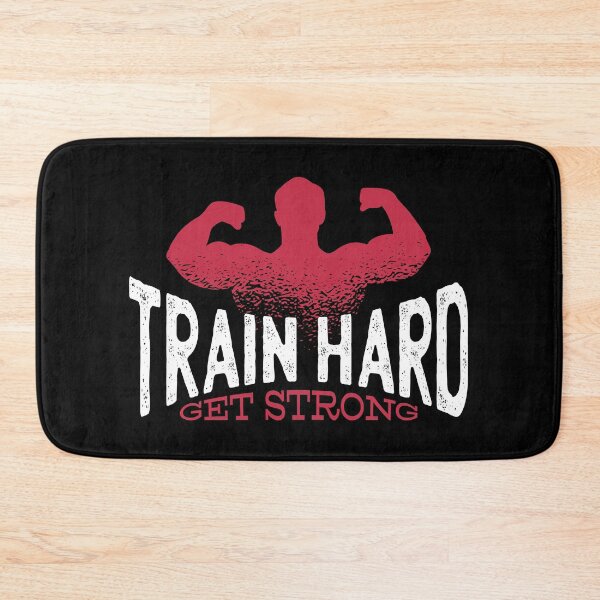 Item preview, Train hard, get strong. Motivation. designed and sold by Dibbelchen.