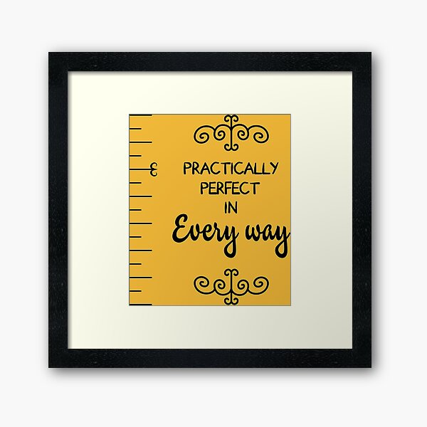 Mary Poppins Framed Art Print