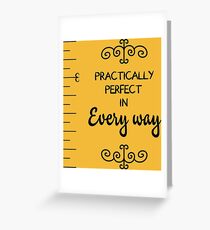 Mary Poppins Greeting Card