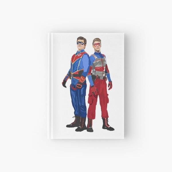 Kid Danger and Captain Man Hardcover Journal