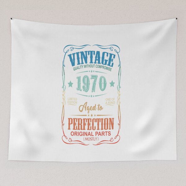 Item preview, Retro Vintage 1970 Classic 50th Birthday Gift designed and sold by niedi18.