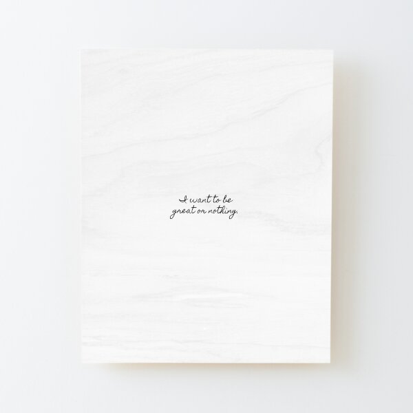 Petites femmes (2019) - Citation Impression montée sur bois