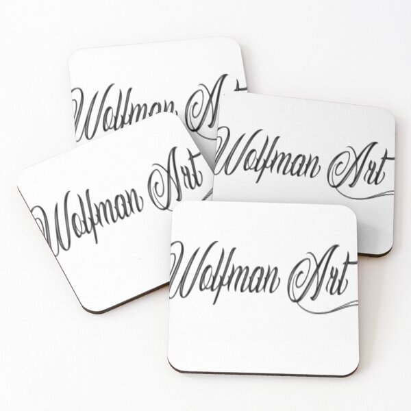 Item preview, Wolfman art logo designed and sold by Wolfman-art.