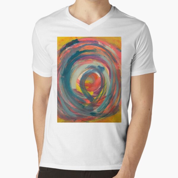 Running in Circles V-Neck T-Shirt