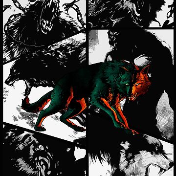 ArtStation - Dark art | werewolf | wolf