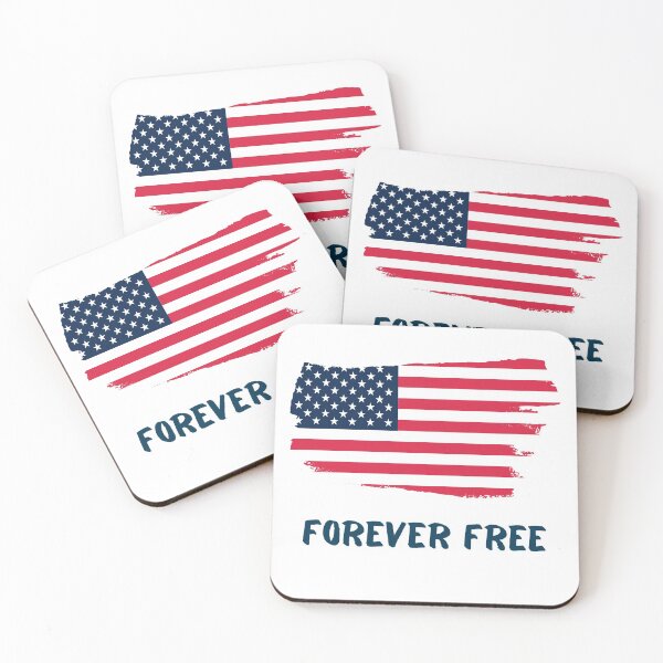Item preview, Forever Free American Flag designed and sold by Gina Wells.