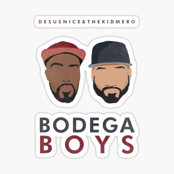 Bodega Boys / Desus & Mero Minimalist Sticker