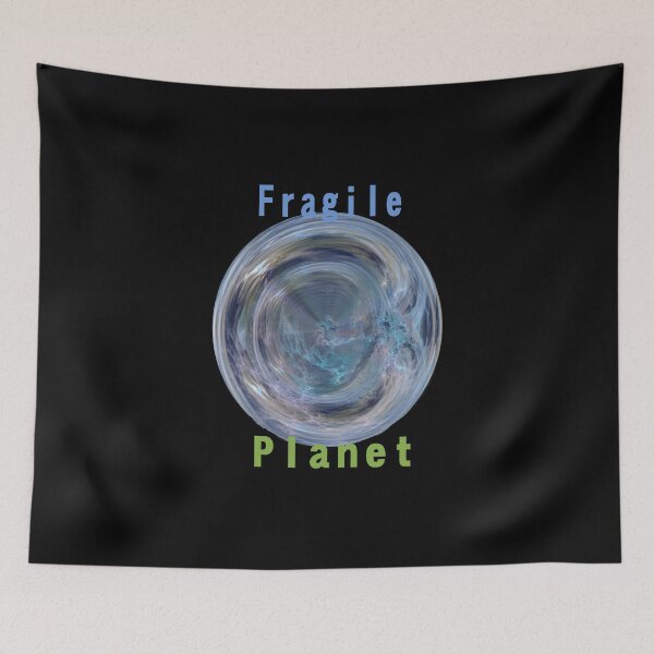 Item preview, Fragile Planet Climate Change Bush Fires Wildfires Global Warming designed and sold by CheekyPuppy.