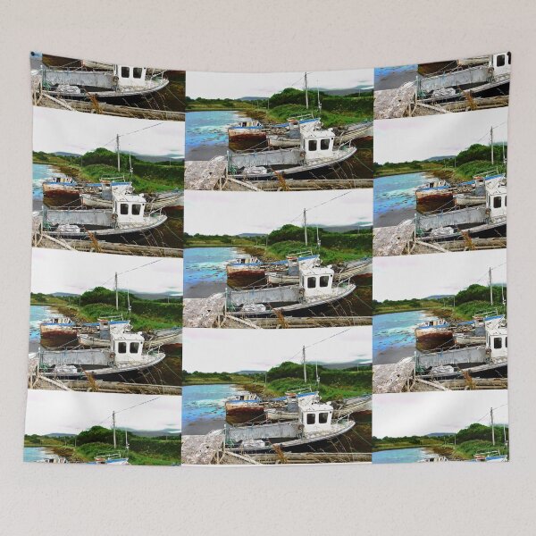 Item preview, Old Fishing Boats, Mullaghmore, Sligo, Ireland designed and sold by Shulie1.