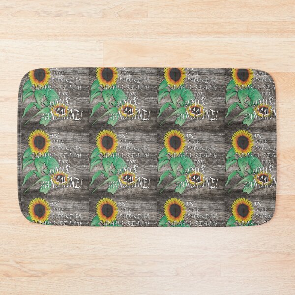 Item preview, Farmhouse Sunflower Design & Quote: On The Darkest Days, Reach For Your Sunshine! Rustic Country Home Decor & Gifts designed and sold by Cute & Sassy Custom Gifting Boutiques.