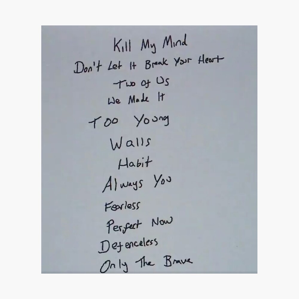 Louis Tomlinson - Walls Lyrics and Tracklist