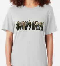 The Walking Dead Cast Slim Fit T-Shirt