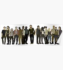 Die Walking Dead Besetzung Poster