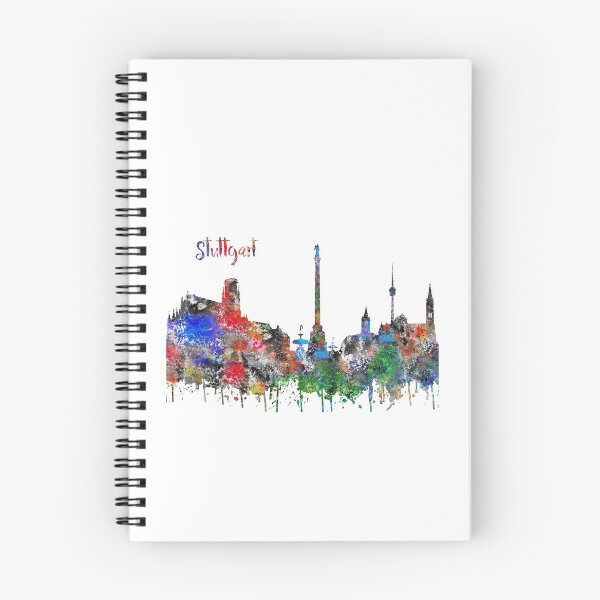 Artikelvorschau, Stuttgart entworfen und verkauft von Rosaliartbook.