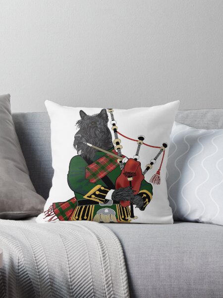 Item preview, Scottish Terrier plays the Bagpipes designed and sold by oxterjones.