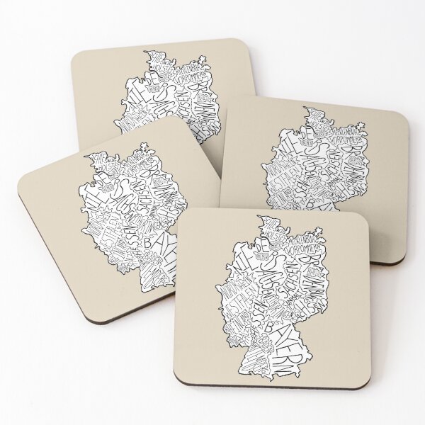 Item preview, Map of Germany designed and sold by Calen  Picard-Carroll.