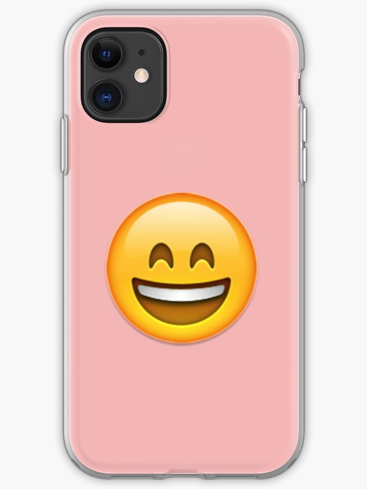 Big Smile Emoji Iphone Case Cover By Nojams Redbubble