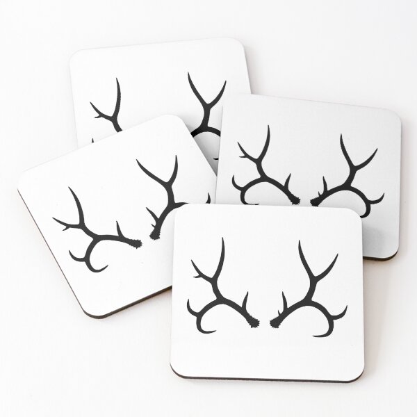 Item preview, Mule Deer Rack (Black) designed and sold by RobotsinBlack.