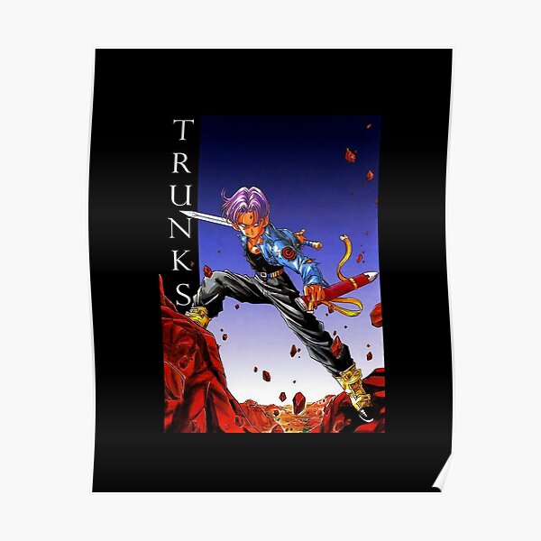 Póster «Definitive Trunks Dragon Ball Z» de Martinez711 Redbubble
