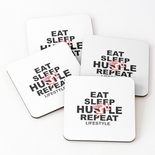 Item preview, EAT SLEEP HUSTLE REPEAT designed and sold by husicn87.