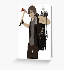 Daryl Dixon - The Walking Dead Greeting Card