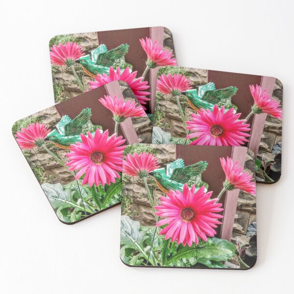 Item preview, Patio Pink & Cardinal designed and sold by Laz Freedman.