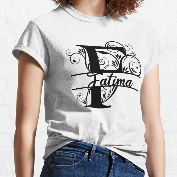 Camiseta Personalizada de Mujer con Nombre: Fatima – Karmia Shop