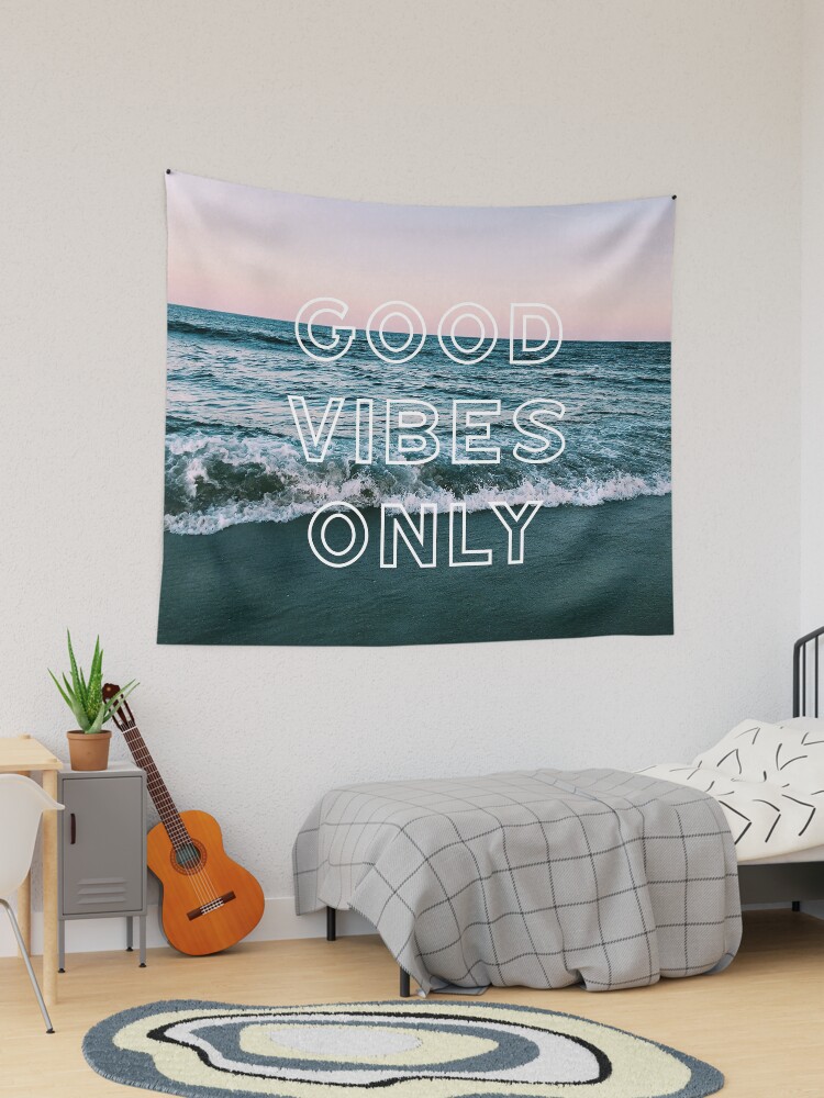 Tapestry good vibes hot sale