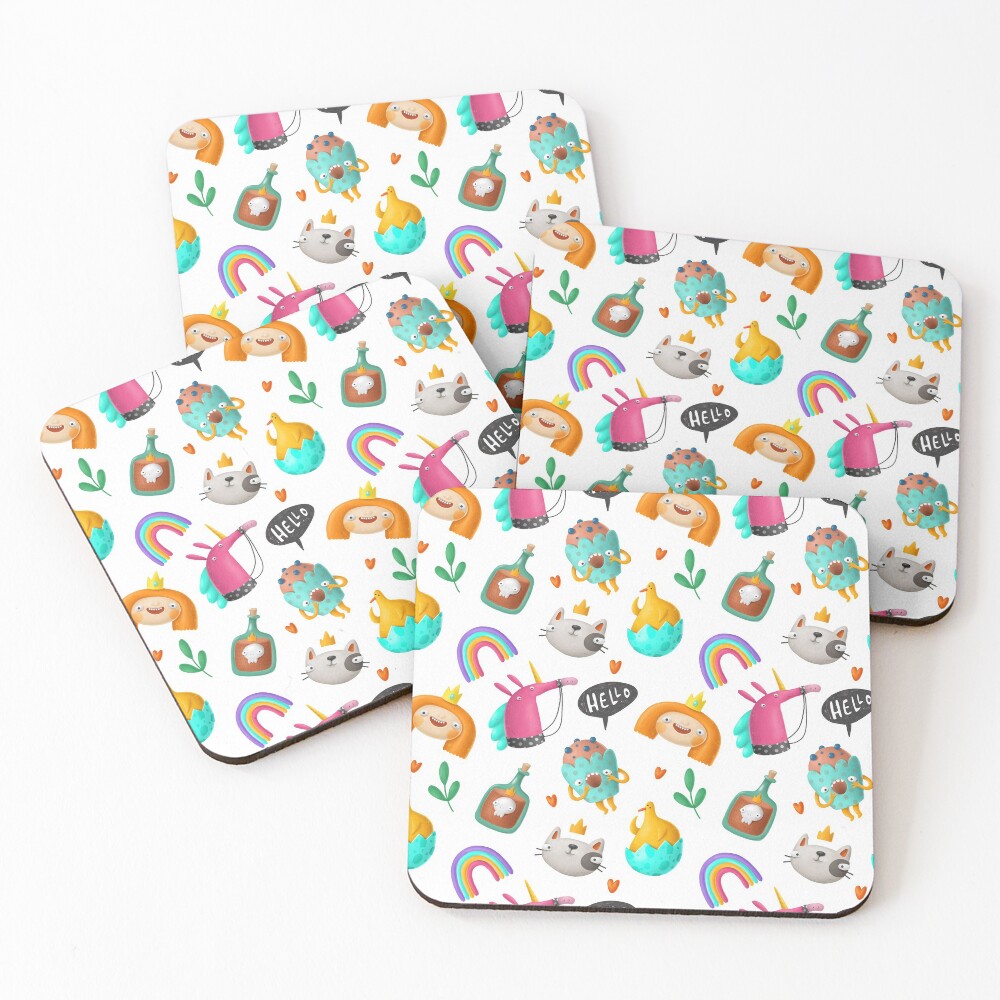 Item preview, Coasters (Set of 4) designed and sold by ColorMeFHappy.
