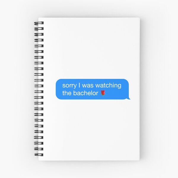 Item preview, Sorry I Was Watching the Bachelor Meme iMessage designed and sold by Tara R.