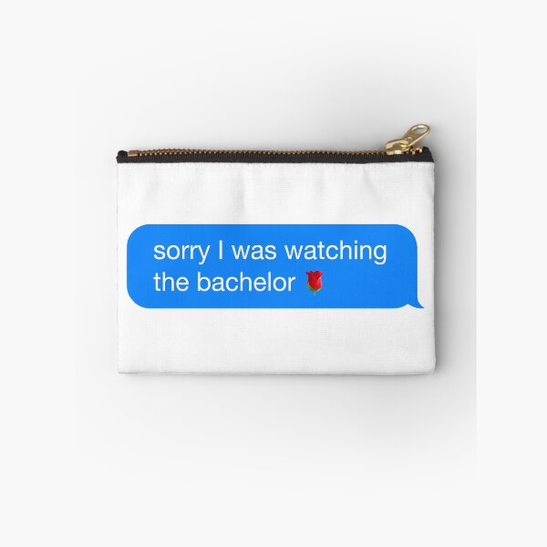 Item preview, Sorry I Was Watching the Bachelor Meme iMessage designed and sold by Tara R.