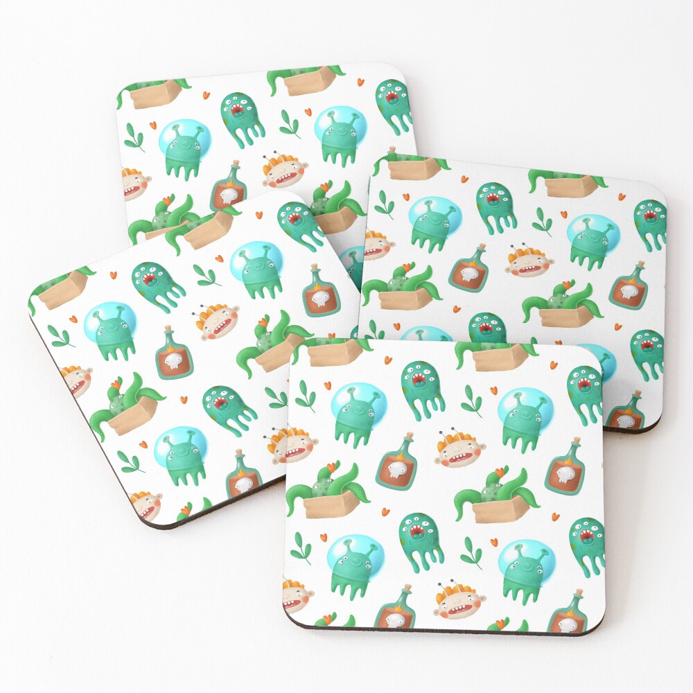 Item preview, Coasters (Set of 4) designed and sold by ColorMeFHappy.