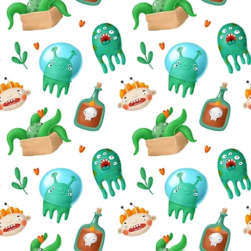 Artwork thumbnail, Alien Elixir by Color Me F*@k!ng Happy