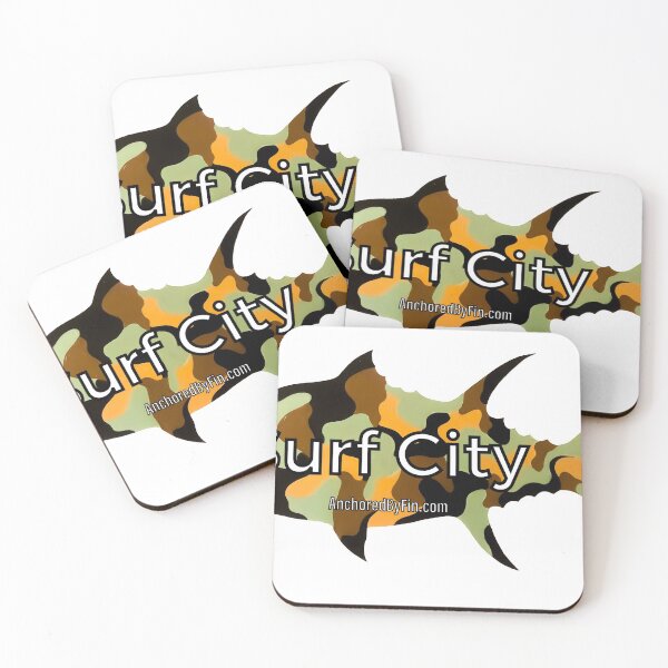 Item preview, Surf City NC  Camouflage Tuna  designed and sold by barryknauff.
