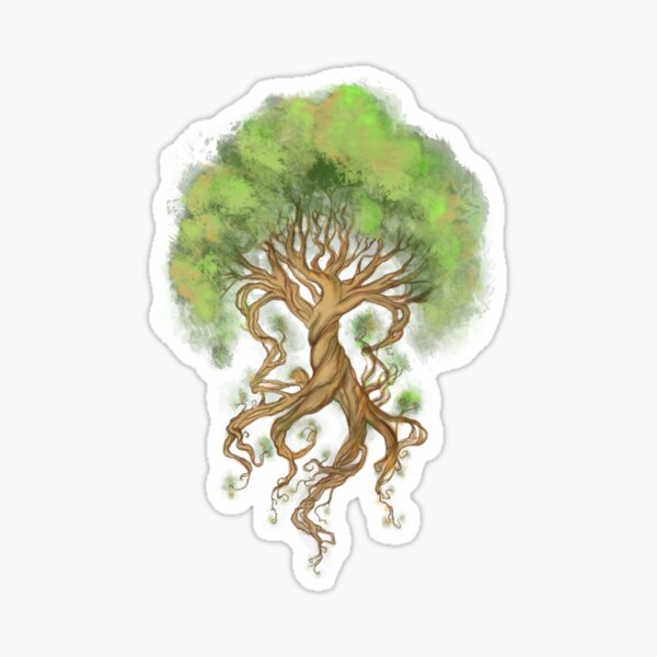 Ygdrasil, the tree of life  Sticker