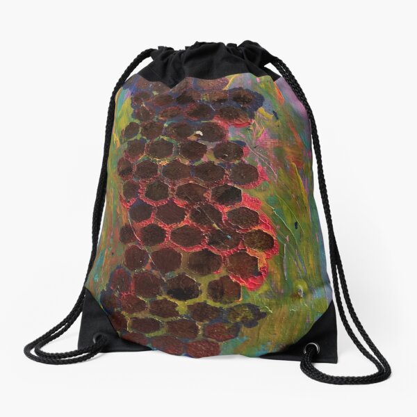 One Step Forward, Two Steps Back Drawstring Bag
