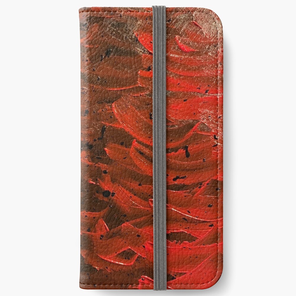Red Hot Waves iPhone Wallet
