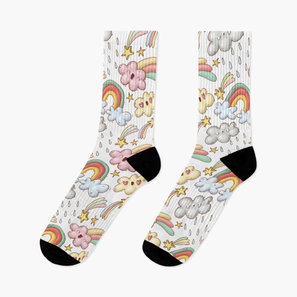 Item preview, Rainbows and Dark Clouds designed and sold by Color Me F*@k!ng Happy.