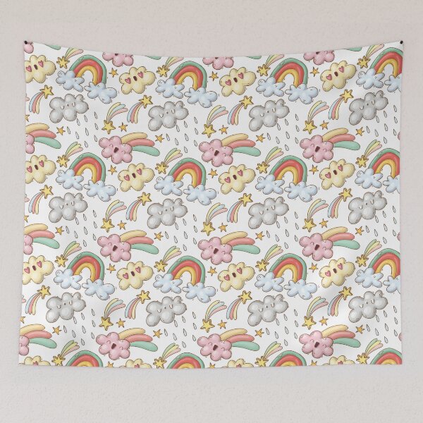 Item preview, Rainbows and Dark Clouds designed and sold by Color Me F*@k!ng Happy.