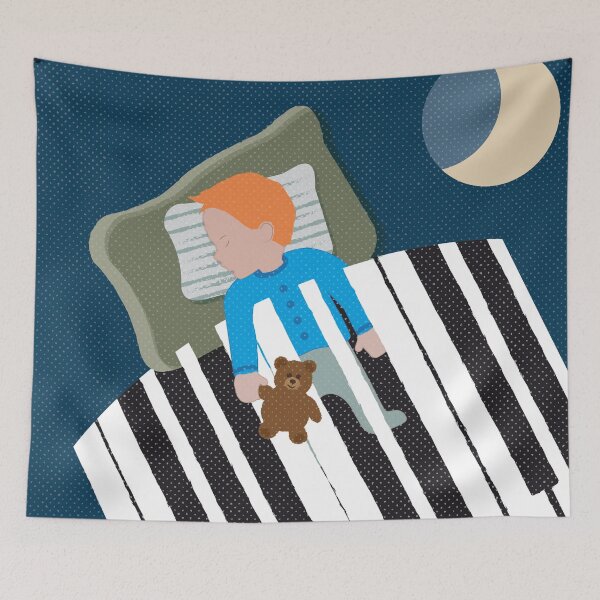 Item preview, Sleep well designed and sold by LAZYDAYpaper.