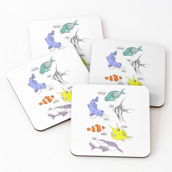 Item preview, What Does The Fish Say? designed and sold by Niki Scordalakes.