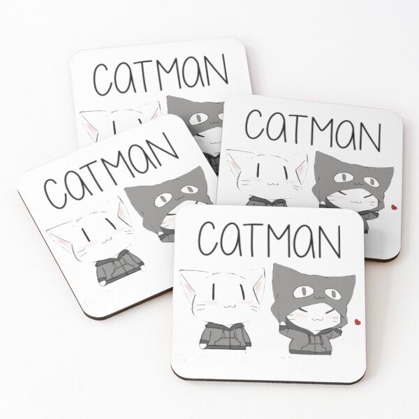 CatMan Coasters (Set of 4)