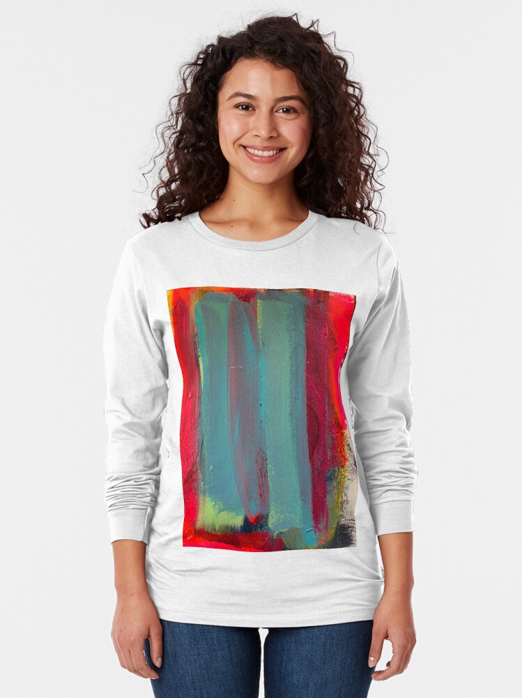 Alternate view of Neon Stripes Long Sleeve T-Shirt